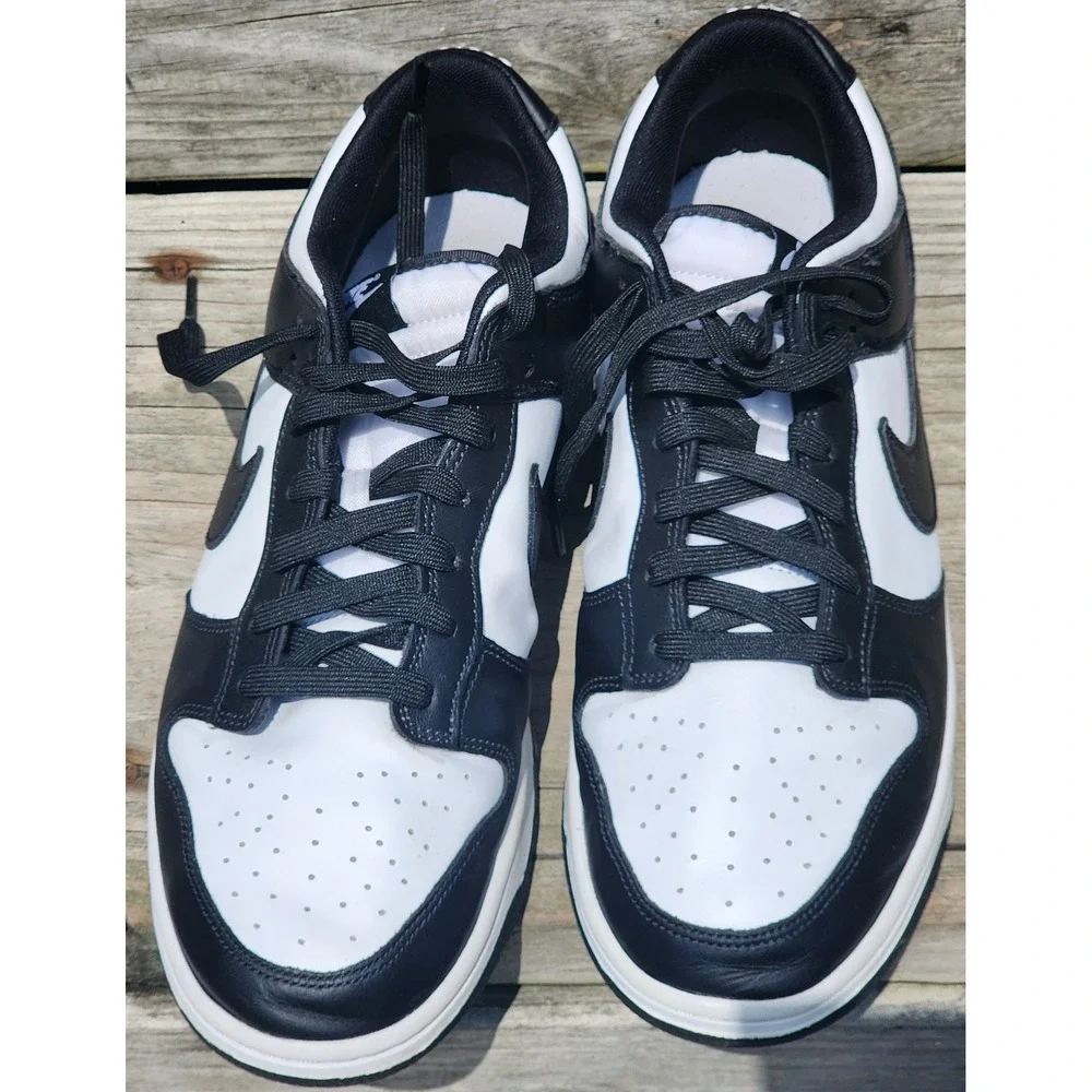 Nike Dunk Low Panda Mens Shoes Black White DD1391-100 Size 13 Classic